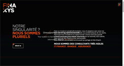 Desktop Screenshot of finaxys.com
